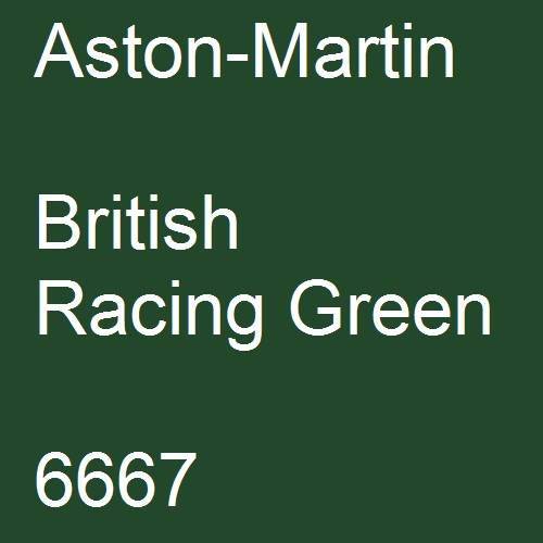 Aston-Martin, British Racing Green, 6667.